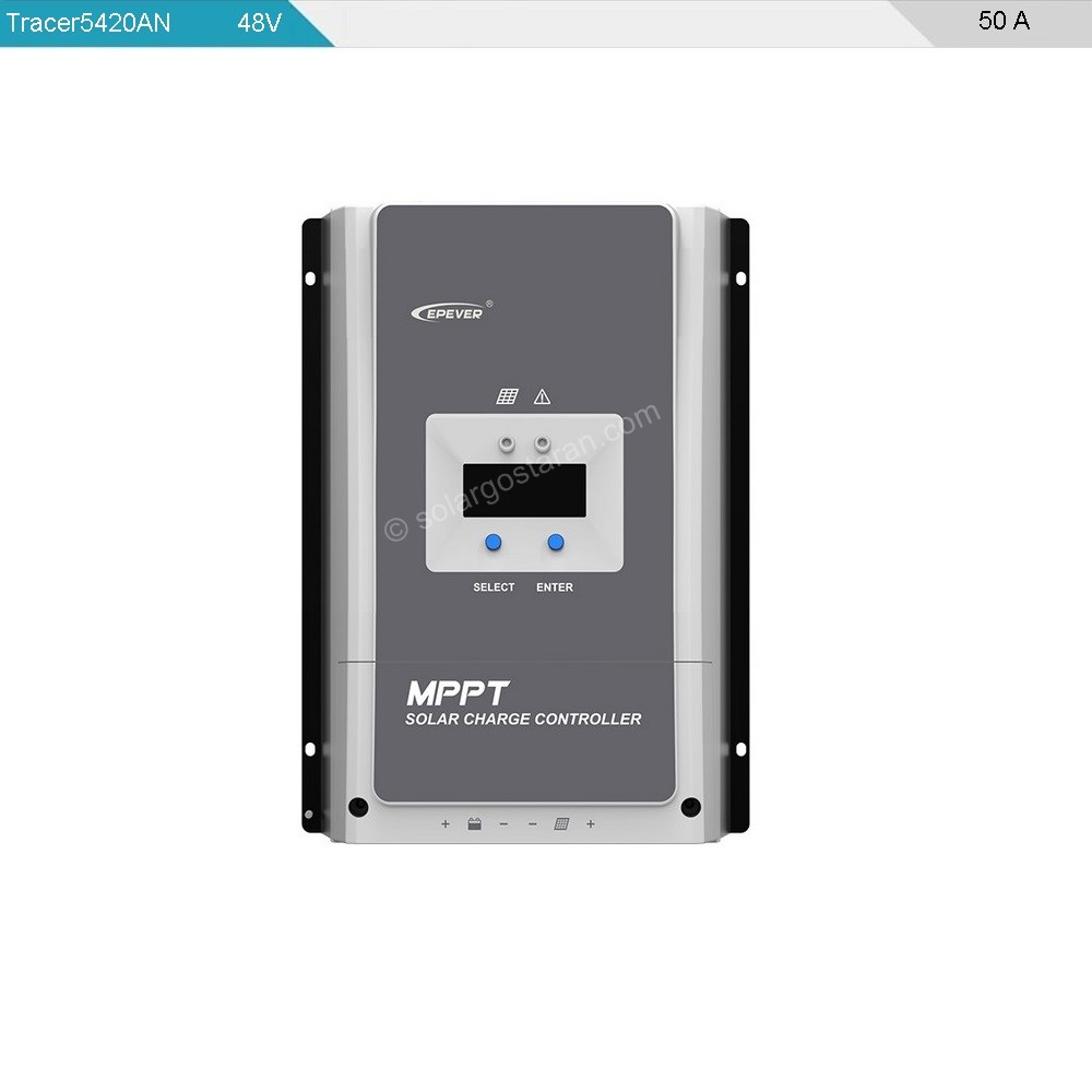 شارژ کنترلر خورشیدی 60 آمپر EPSOLAR مدل TRACER6415AN